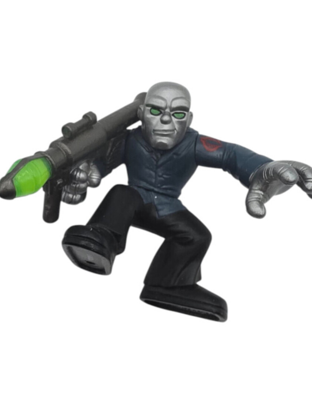 2008 Destro 3" Hasbro Combat Heroes G.I. Joe Action Figure Toy